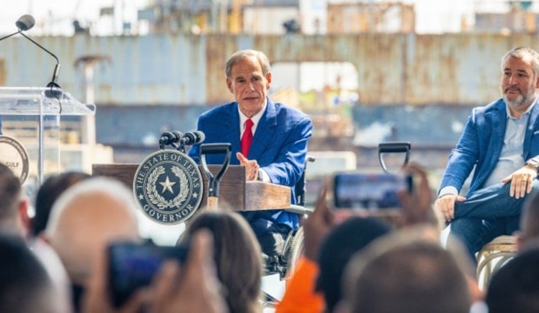 Abbott Bets $1 Billion On Shipyard Revival To Turn Galveston, Port Arthur Into Icebreaker Hub