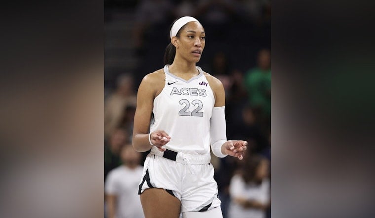 Aces Hold Their Breath As A'ja Wilson Limps Toward Brooklyn Cup Clash