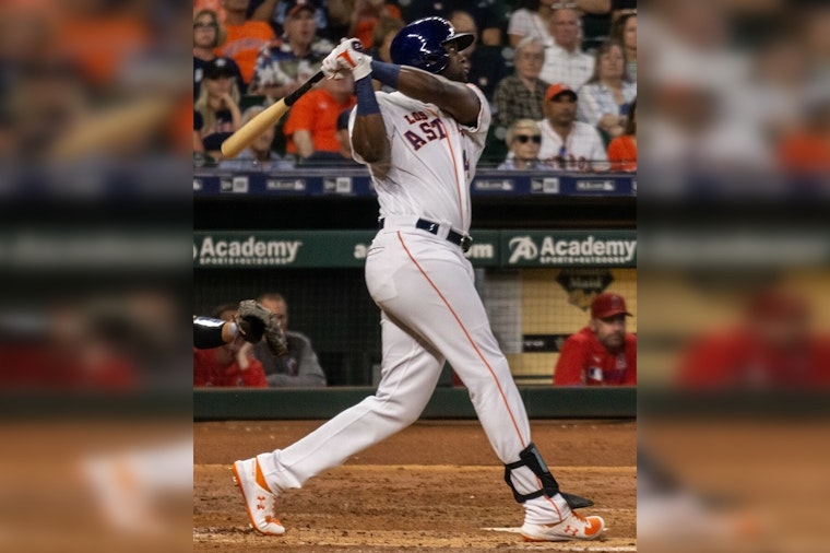 Yordan Alvarez Turns Kauffman Into First-Inning Home Run Derby