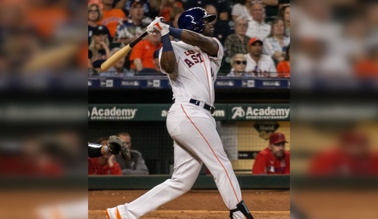 Yordan Alvarez Turns Kauffman Into First-Inning Home Run Derby