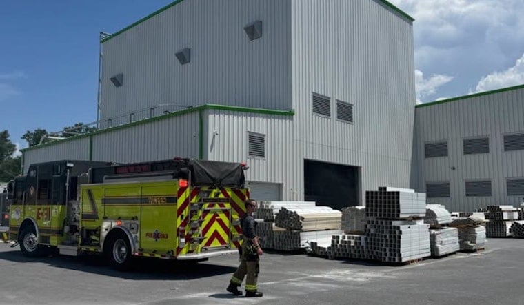 American Flyer Way Fire Empties Building As Brooksville Crews Clamp Down
