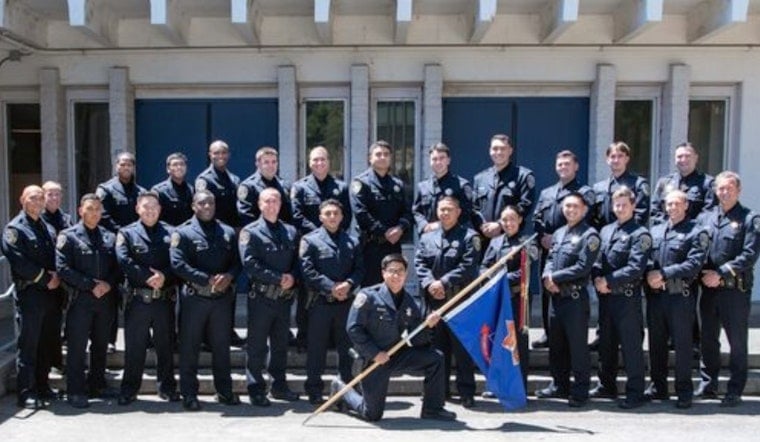 Amid Pain And Patrol Cars, S.F. Swears In 17 Rookie Cops