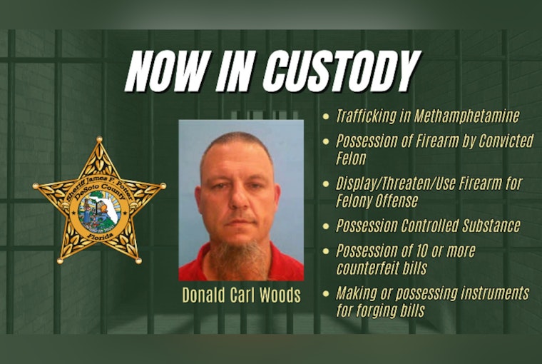 Arcadia Felon Nailed With 13-Year Federal Term Over Meth And Gun