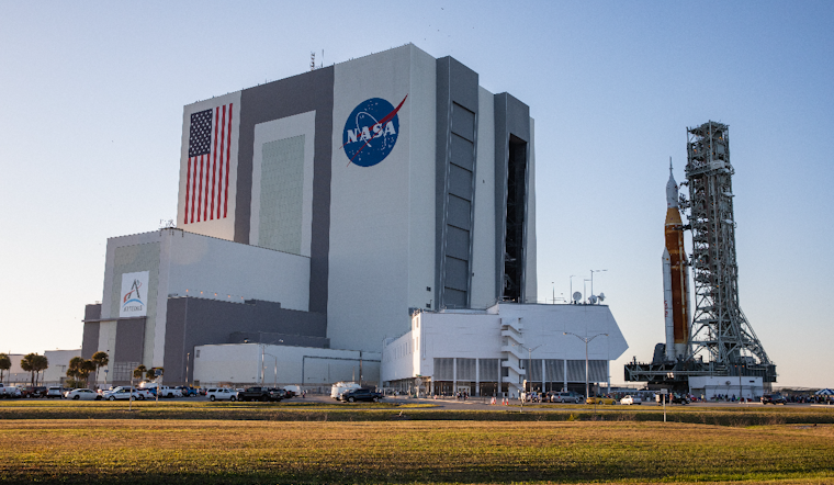 Artemis Moonshot Heats Up As Giant Rocket Boosters Rumble Into Kennedy