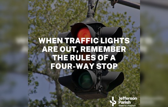 Arthur Knocks Out Jefferson Parish Traffic Lights, Turns Commute Into Four‑Way Crawl