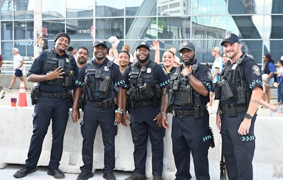 Atlanta Cops Suit Up in 'Marvel' Battle Armor Before World Cup Kickoff