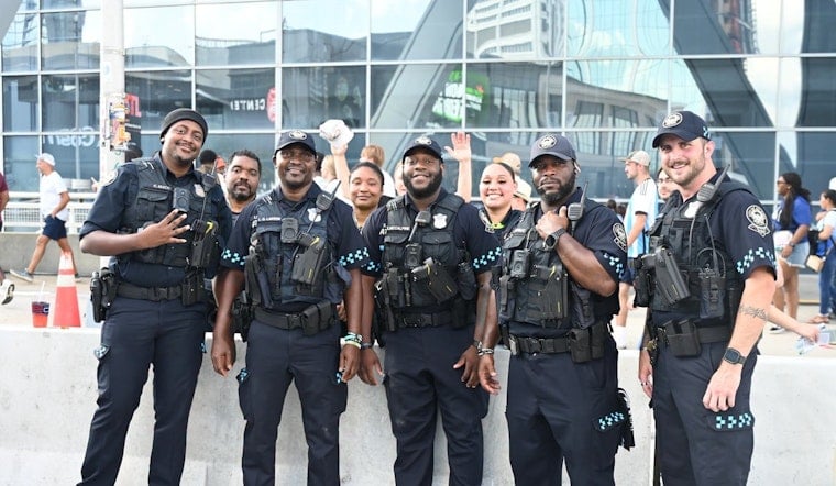 Atlanta Cops Suit Up in 'Marvel' Battle Armor Before World Cup Kickoff