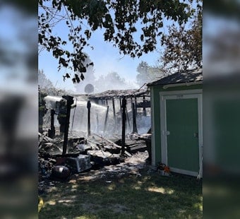 Auburn Firefighters Race In To Stop Fast-Moving Blaze From Spreading