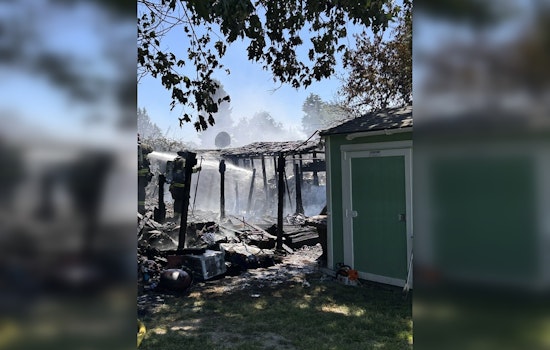 Auburn Firefighters Race In To Stop Fast-Moving Blaze From Spreading