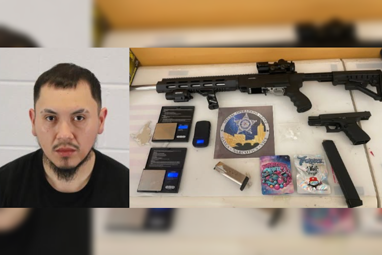 Aurora Cops Nab Convicted Felon, Seize Stolen Glock And Suspected Drugs