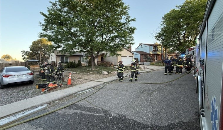 Aurora Neighbors Jolt Awake As Early Morning Blaze Erupts On S. Ivory Circle