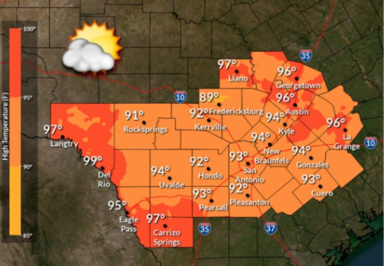Austin Forecast: Upper 90s Heat and Breezy Afternoon Conditions Ahead