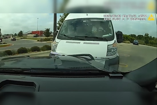 Austin Man In Stolen Van Slams Into Kyle Cop Car After High-Speed Parking Lot Chase