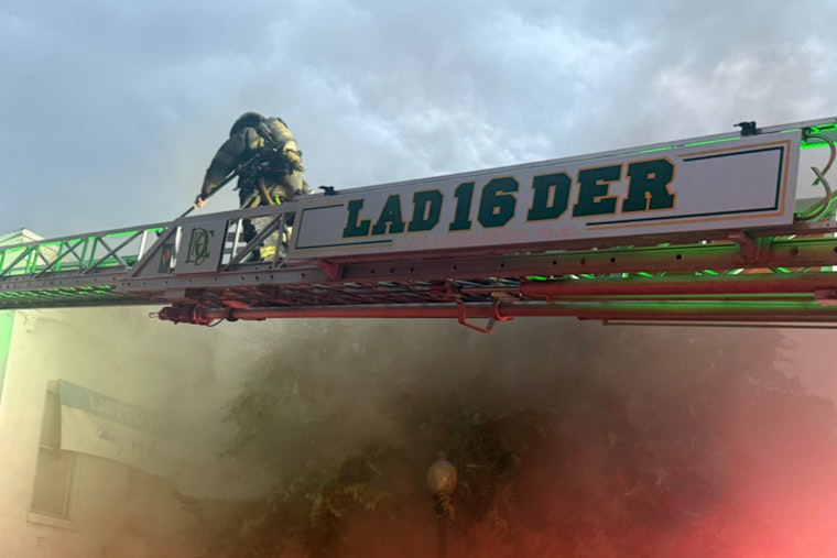 Barracks Row Blaze Sends D.C. Firefighter To Hospital