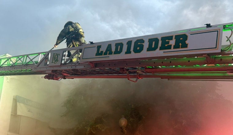 Barracks Row Blaze Sends D.C. Firefighter To Hospital