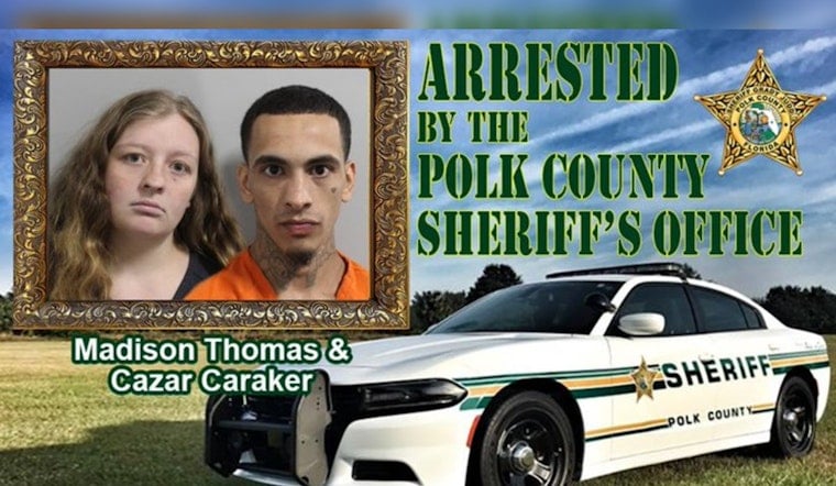 Bartow Pair Arrested After Woman Shot In Toe