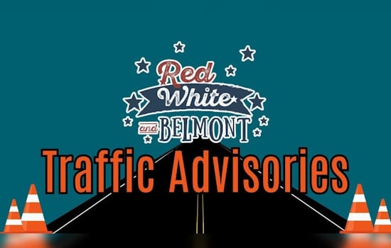 Belmont Street Closures For Red White Fireworks