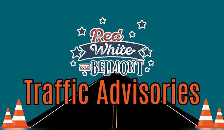 Belmont Street Closures For Red White Fireworks