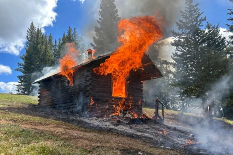 Beloved Aspen Hideaway Grant's Cabin Goes Up In Flames On Richmond Ridge