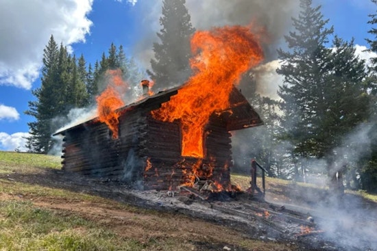 Beloved Aspen Hideaway Grant's Cabin Goes Up In Flames On Richmond Ridge