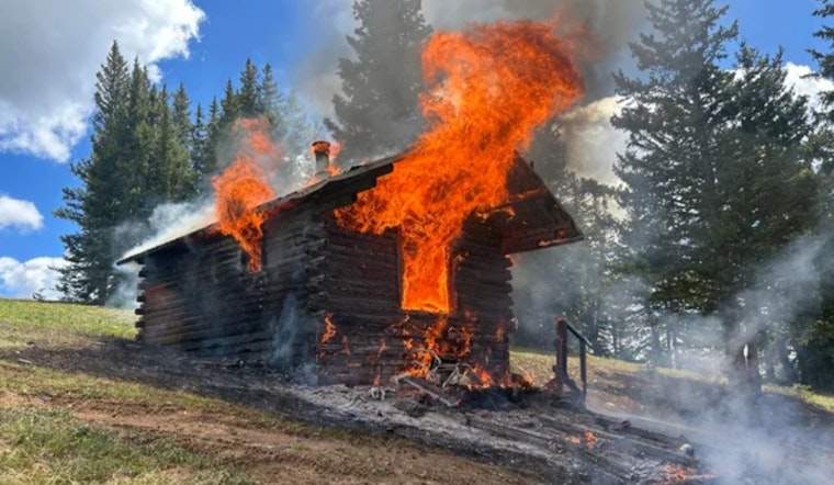 Beloved Aspen Hideaway Grant's Cabin Goes Up In Flames On Richmond Ridge