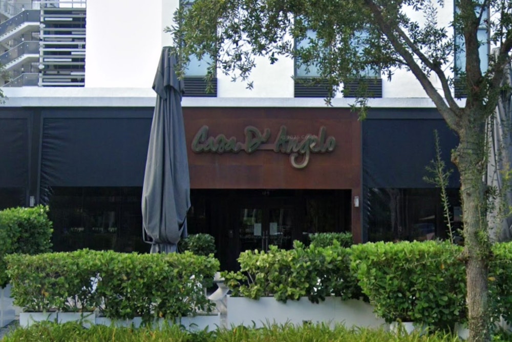 Beloved Casa D'Angelo Abruptly Axes Aventura ParkSquare Dining Room