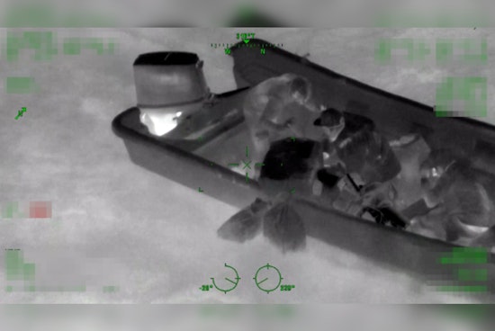 Black Hawk Riddles Drug Boat, Snags Nearly 400 Pounds of Coke off Puerto Rico