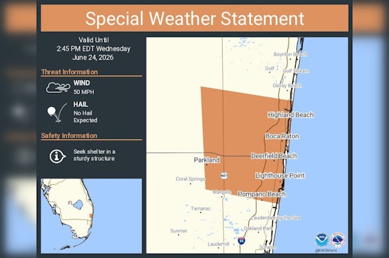 Blustery Blast Puts Pompano, Boca And Deerfield On Sudden Storm Alert