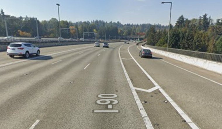 Boat Flips By I-90 Floating Bridge As Three Go Overboard In Lake Washington
