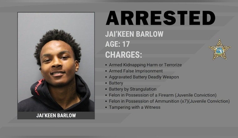 Brandon Teen Busted In Gunpoint Attack On Girlfriend, Deputies Say