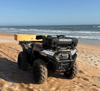 Brazen Beach Heist: Thief Swipes Turtle Patrol ATV As Nesting Season Peaks