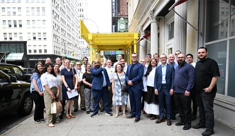 Bright New Sidewalk Sheds Hit Broadway As City Tries To Ditch The Green Tunnels