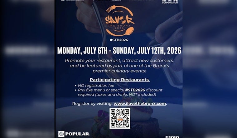 Bronx Bites Back With Weeklong Savor the Bronx Restaurant Deals