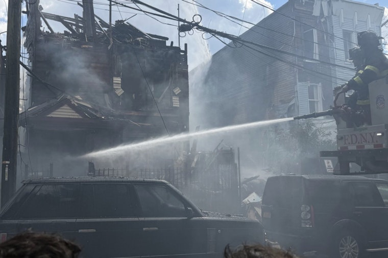 Bronx Skyline Choked as Three-Alarm Inferno Rips Through East 160th Street