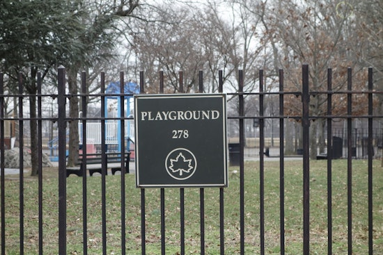 Brooklyn Kids Wading Through Filthy ‘Pool’ At Marine Park Playground