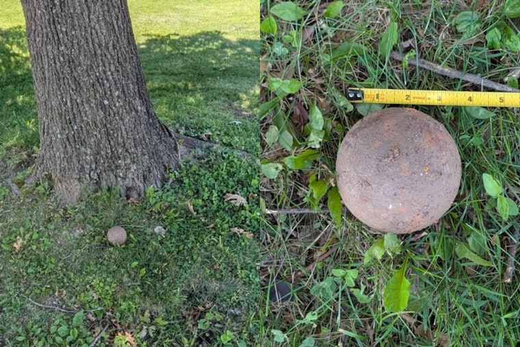 Buried Blast From the Past: Middletown Yard Dig Unearths Cannonball, Bomb Squad Rolls In