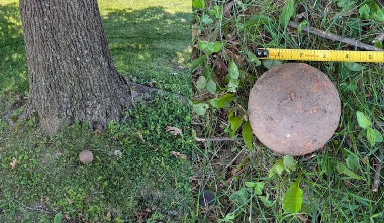 Buried Blast From the Past: Middletown Yard Dig Unearths Cannonball, Bomb Squad Rolls In