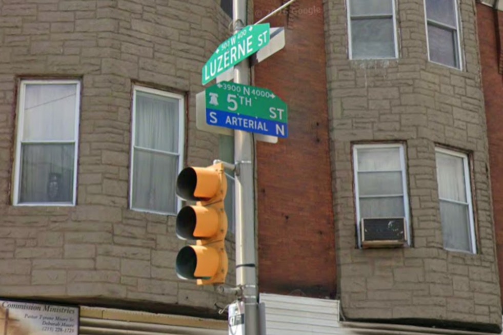 Car Crashes Into Building Steps In North Philadelphia