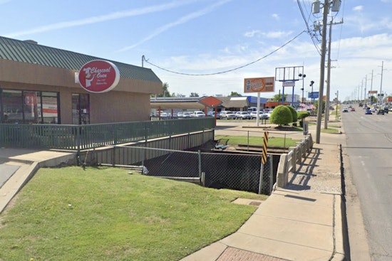 Car Plunges Into NW OKC Spillway, Killing One Off Busy May Avenue