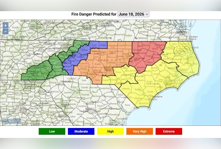 Carolina Tinderbox: State Officials Sound Alarm On Thursday Fire Danger