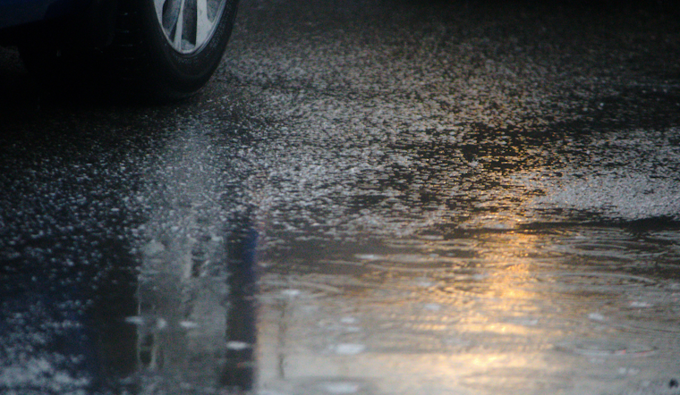Central Florida Storms Drop Heavy Rain, Hail and Strong Gusts