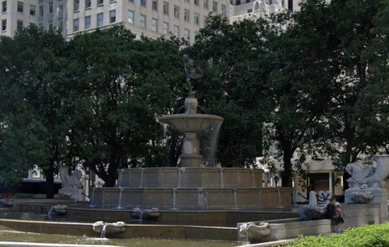Central Park’s Grand Army Plaza Roars Back As Pulitzer Fountain Flows Again