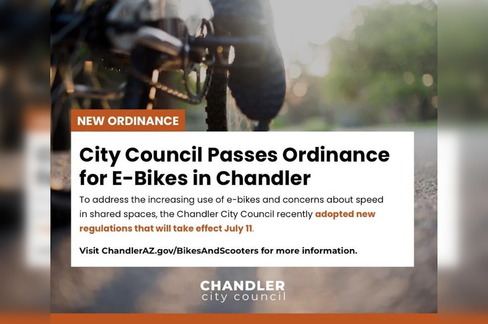 Chandler Slams Brakes On High-Speed E-Bikes With Summer Crackdown