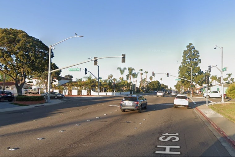 Chula Vista Biker Dies After Slamming Into Parked Pickup On H Street
