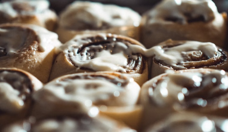 Cinnamon Roll Stampede as Pearl Market Darling Dough Baby Lands in Olmos Park