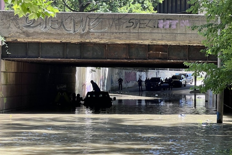 Cleveland Rescue Crew Plucks Driver From Sudden Holton Underpass Flood