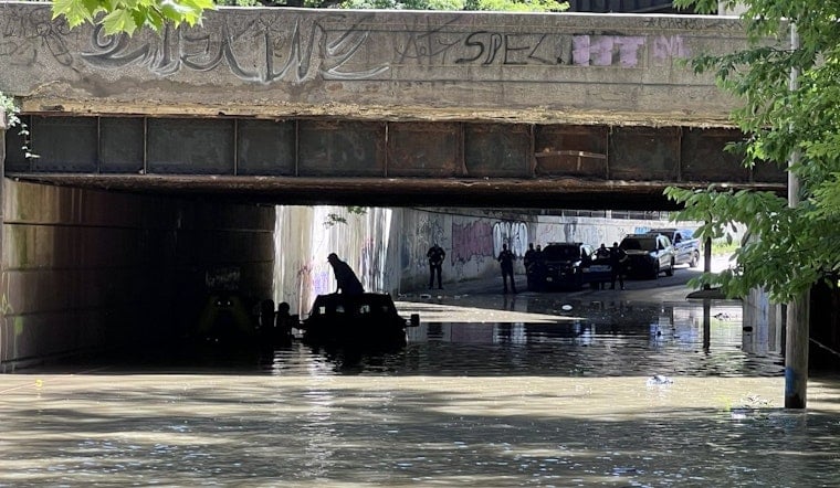 Cleveland Rescue Crew Plucks Driver From Sudden Holton Underpass Flood