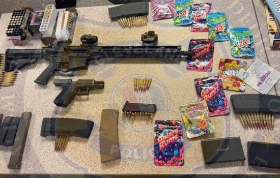 Cleveland Traffic Stop Uncovers Car Full Of Guns, Ammo And THC Gummies
