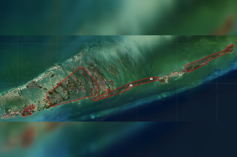 Conch Key Water Line Blowout Leaves Island Chain Running Low