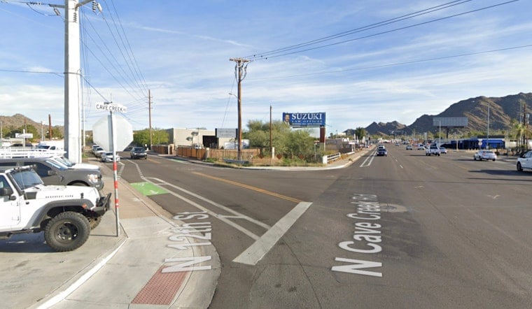 Cops and Firefighters Flood North Phoenix Block as House Erupts in Flames